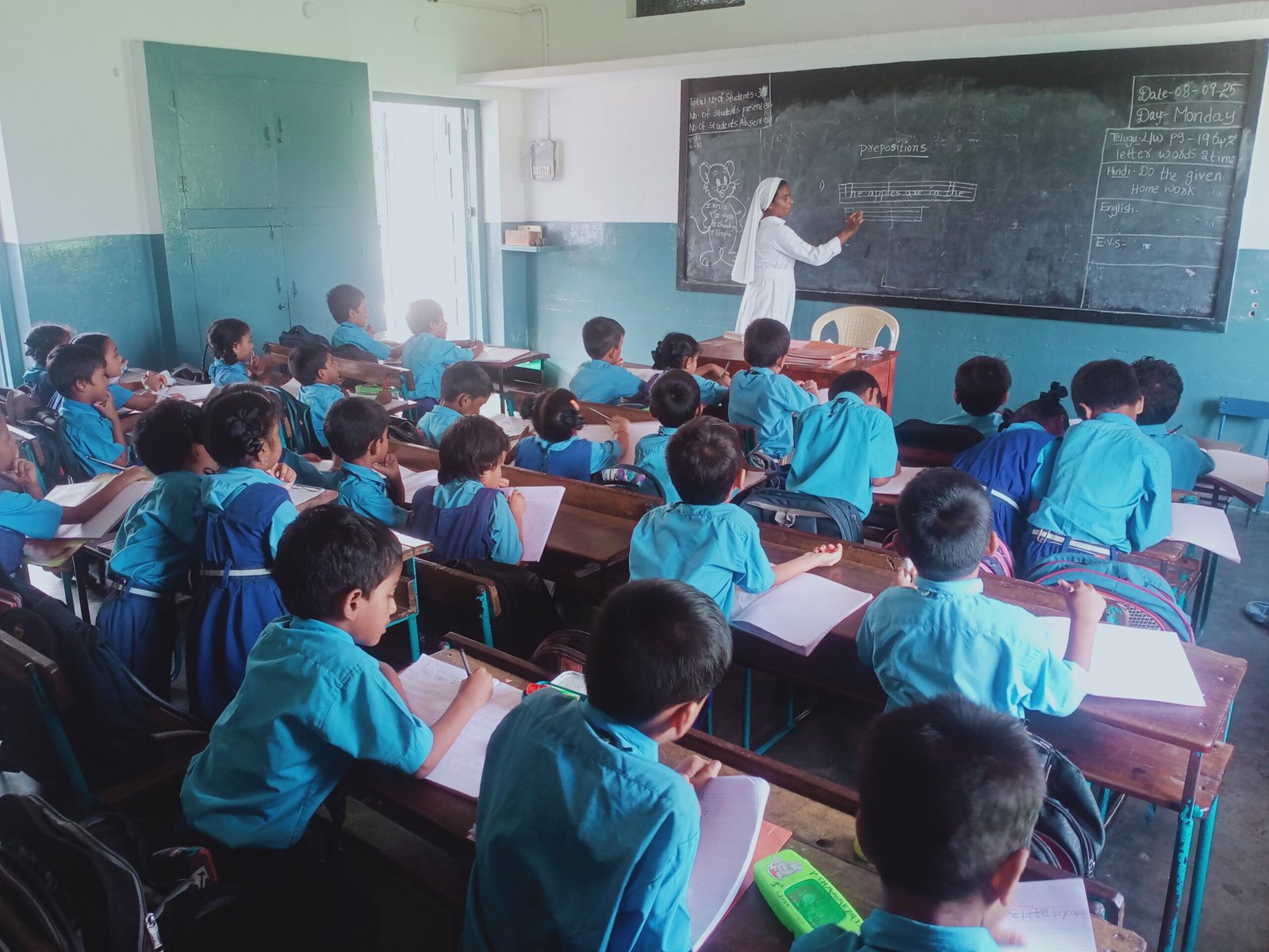 Teacher Class to Stu